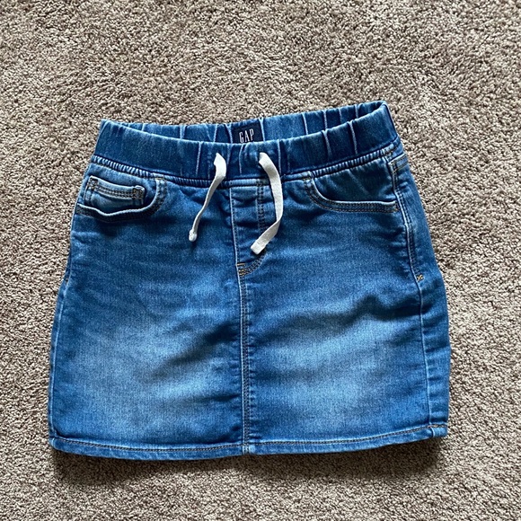 gap kids denim skirt